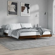 Πλαίσιο Κρεβατιού Χωρ. Στρώμα Καφέ Δρυς 120x200εκ. Επ. Ξύλο 832156