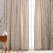 Κουρτίνα (270x280) Με Τρέσα Whitegg K0189-5 Mocca