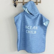 Παιδικό Πόντσο Microfiber Nima Ocean Child Μπλε No5-8