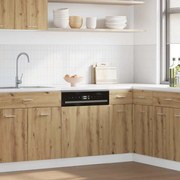 vidaXL Πλυντήριο πιάτων Πίνακας Lyon Artisan Oak Κατασκευασμένο ξύλο