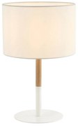 Φωτιστικό Επιτραπέζιο 20215 23x37cm 1xE14 40W White-Natural