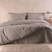 Πάπλωμα Whisper (Σετ 3τμχ) Beige Ρυθμός Υπέρδιπλo 230x260cm 100% Βαμβάκι
