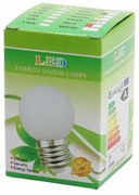 LED ΛΑΜΠΑΚΙΑ E27/1W ΠΟΛΥΧΡΩΜΑ ΣΕΤ 10ΤΜΧ TY-LEDLAMP