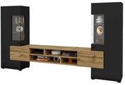 Σύνθεση Τηλεόρασης Bryant 162608579 269,8x45x143cm Black-Oak