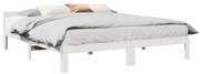 vidaXL Σκελετός Κρεβ. Χωρίς Στρώμα Λευκό 180x200 εκ Μασίφ Πεύκο