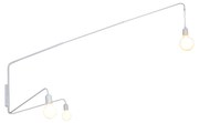 Φωτιστικό Τοίχου - Απλίκα HL-3591-3 MIMA WHITE WALL LAMP - 51W - 100W - 77-4357