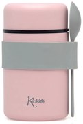 Βρεφικό Θερμός Φαγητού 500ml + Κουτάλι Kiokids Ροζ 3598