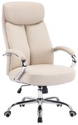 Καρέκλα γραφείου διευθυντή Venza PU σε Μπέζ 70x65x117-124εκ. 70x65x117 εκ.
