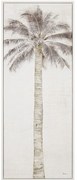 Πίνακας Με Φοίνικα 76433 40x100cm Grey Κάθετοι Καμβάς