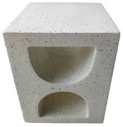 NEST SIDE TABLE TERRAZZO 37x35xH46cm - 04-1211
