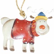 Χριστουγεννιάτικο Μεταλλικό Στολίδι 6.5cm 154911f