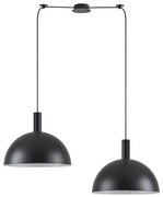 SE21-BL-4-BL2-MS40 ADEPT TUBE Black Metal Shade Pendant+ HOMELIGHTING 77-8500