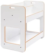 Ραφιέρα Dovere λευκό mdf 56x34x55εκ 56x34x55 εκ.