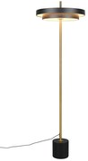 Φωτιστικό Επιδαπέδιο Trio Lighting KEATON 440210180 Μαύρο Ματ (Black Mat) και Χρυσό Χρώμα (Gold Coloured) 2300+3000+4000K