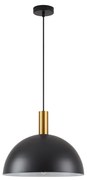 SE21-GM-4-MS40 ADEPT TUBE Gold Matt Pendant Black Metal Shade+ HOMELIGHTING 77-8588