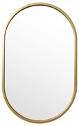 Καθρέπτης Ellipse pakoworld χρυσό 50x2x80εκ 233-000013