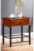 Μεταλλικό κομοδίνο PISA 48x37x55 DIOMMI 32-124