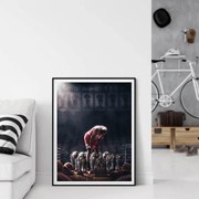 Ξύλινο Κάδρο Jordan Trophies 30x40cm SNK62