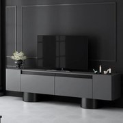 Megapap Έπιπλο Τηλεόρασης Haven Ανθρακί 180x30x50εκ.
