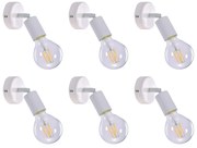 Φωτιστικό Οροφής - Σποτ SE 137-1AW (x6) Soma Packet White adjustable spotlight+ - 51W - 100W - 77-8858