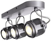Σποτ Τρίφωτο Aca Krypton AR2093W43G Anthracite