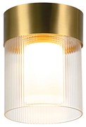 Φωτιστικό Πλαφονιέρα LED Dimmable Zambelis 23017 Gold Matt