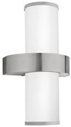 Απλίκα Beverly ατσάλι ασημί λευκό γυαλί Eglo-86541-Inox 86541