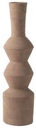 Βάζο κεραμικό καφέ 15x15x60cm