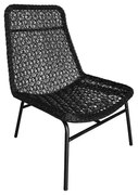 Πολυθρόνα Tunisia 22-0042 67x77x96cm Black