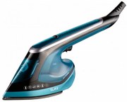 Σίδερο ατμού 2σε1 Oliver Voltz OV51051C, 1800 W, 180 ml, Κεραμική πλάκα, Κάθετο σιδέρωμα, Θερμοστάτης, Αυτόματη απενεργοποίηση, Τυρκουάζ