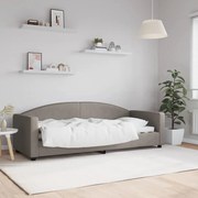 vidaXL Καναπές Κρεβάτι Taupe 80 x 200 εκ. Υφασμάτινος