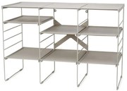 Παπουτσοθήκη Ανοιχτή Level Plus 55009 35x51,2x75,8cm Beige Joseph Joseph