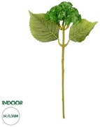 Artificial Garden OLIVE GREEN SEDUM BRANCH 21340 Τεχνητό Διακοσμητικό Κλαδί Πράσινο Σέδο Y38cm Globostar 21340 Πράσινο