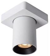 Φωτιστικό Οροφής Lucide 09929-05-31 NIGEL Λευκό (White)|Μαύρο Ματ (Black Mat) 2200 K