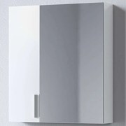Καθρέπτης Μπάνιου Με Ντουλάπι Siena 3MSI065GL0W 60x14x65cm White Μελαμίνη