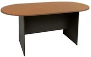 Τραπέζι Συνεδρίου -Α Oval ΕΟ123,1New Dark Grey-Cherry