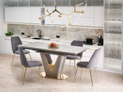 VALENTINO table light grey/gold DIOMMI V-CH-VALENTINO-ST