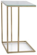 ŁAWA SYMPHONY G BIAŁY EFEKT MARMURU/ZŁOTY 40X30 DIOMMI-80-3752