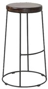 Metaxakis   Barstool Noe/S  metax-02-00-1072 διάστ.45.0000 x 45.0000 x 76.0000