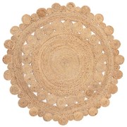 Στρογγυλό Χαλί Καλοκαιρινό (Φ120) Silk Fashion 1758