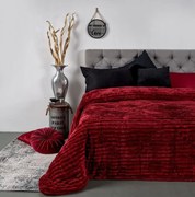 Κουβερτοπάπλωμα Flannel-Sherpa Ζακάρ Υπέρδιπλο 220x240εκ. Cortina Bordo SB HOME
