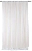 Κουρτίνα Mε Τρέσα 1000 White Viopros 140X270cm Πολυέστερ