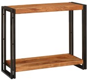 vidaXL Τραπέζι κονσόλας Καφέ 90 x 33 x 75 εκ Μασίφ ξύλο ακακίας