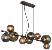 Κρεμαστό Φωτιστικό Οροφής 9xG9 LED 3,5W Γκρι Riha 56142-9H Globo Lighting-56142-9H-Γκρι 56142-9H