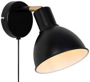 Φωτιστικό Τοίχου - Απλίκα Pop 2213641003 Φ15,5x20cm E27 18W Black-Gold Nordlux