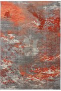 Χαλί Colores Cloud C012 Magma Terracotta-Grey Asiatic London 160X230cm