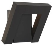 Φωτιστικό Επίτοιχο Viokef Siena 4333100 3000K Γκρι Σκούρο