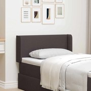 vidaXL Αυτί Κεφαλής με κεφαλάρι Καφέ 16 x 40 x 4.5 εκ. ύφασμα