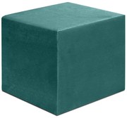 Σκαμπώ April Megapap βελούδινο χρώμα κυπαρρισί 40x40x40εκ.-GP043-0102,3
