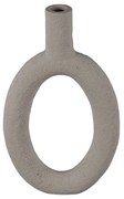 Βάζο Οβάλ Ring PT3745WG 16,5x3,5x31cm Grey Present Time Polyresin